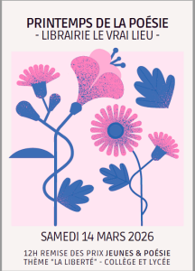 Le Printemps des Poètes 2026