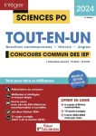 Sciences Po- Tout en un - Concours commun des IEP 2024