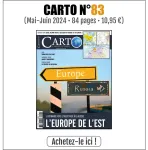 Carto, 083 - 05/2024 - L'Europe de l'est : l'attirance vers l'ouest face à la Russie