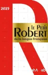 Dictionnaire Le Petit Robert de la langue française 2025