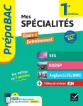 Mes spécialités : SES, HGGSP, Anglais LLCE/AMC - 1re générale : Bac 2025