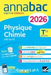 Annabac Physique Chimie Terminale générale. Bac 2026