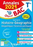 Histoire géographie terminale générale / annales bac 2021