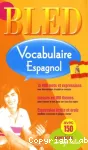 Vocabulaire espagnol