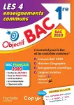 Les 4 enseignements communs 1re : bac 2020