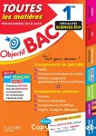 Toutes les matières 1re spécialités sciences éco : programmes 2019-2020