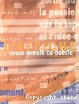 L'affiche : revue murale de poésie [10 ans de création]