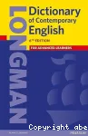 Longman dictionary of contemporary English