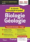 Je réussis mon entrée en prépa. Biologie, géologie