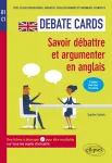 Debate cards - savoir débattre et argumenter en anglais