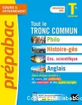Tout le tronc commun terminale générale